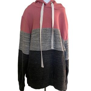 ⭐️4/$30 Colorblock Pink Hoodie